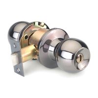 Chapa pomo para baño Bronce Quemado
