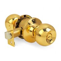 Chapa pomo para baño Werken Dorado