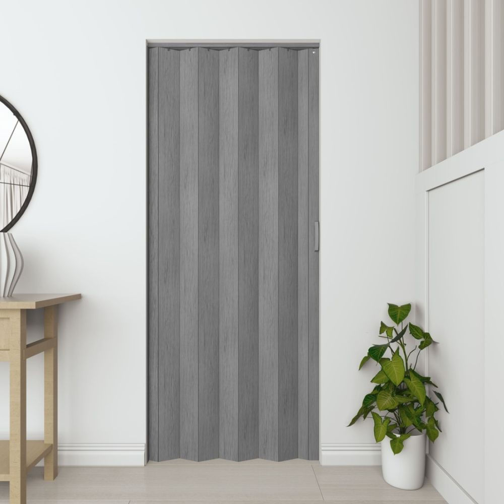 Puerta plegable Basic 90x200cm Gris