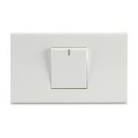 Conmutador Simple Orange Classic Blanco de 16A 250V
