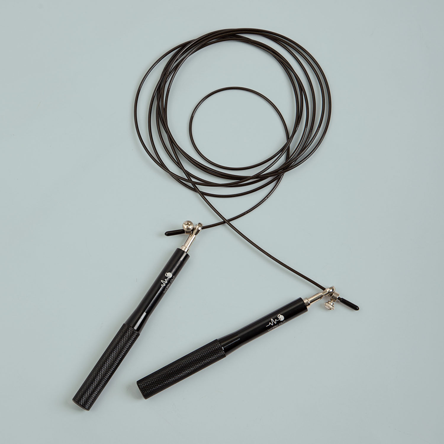 Soga para saltar negra