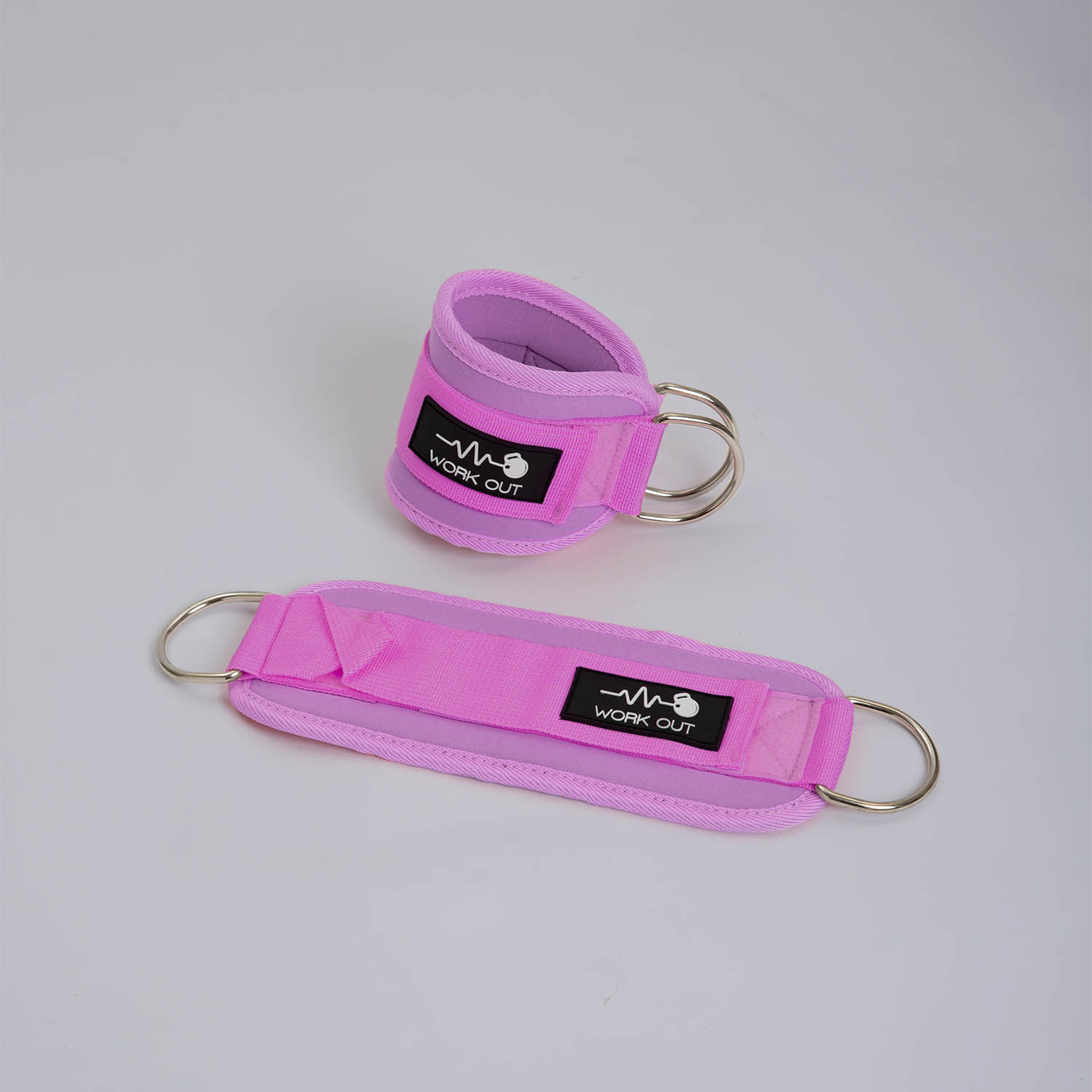 Tobillera para polea morada