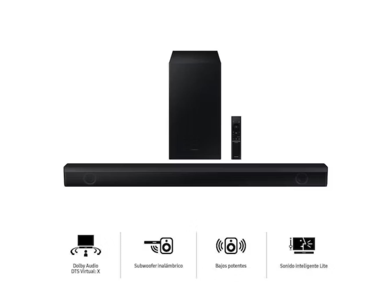 Soundbar Samsung 410 Watts con Bluetooth Hw-b550