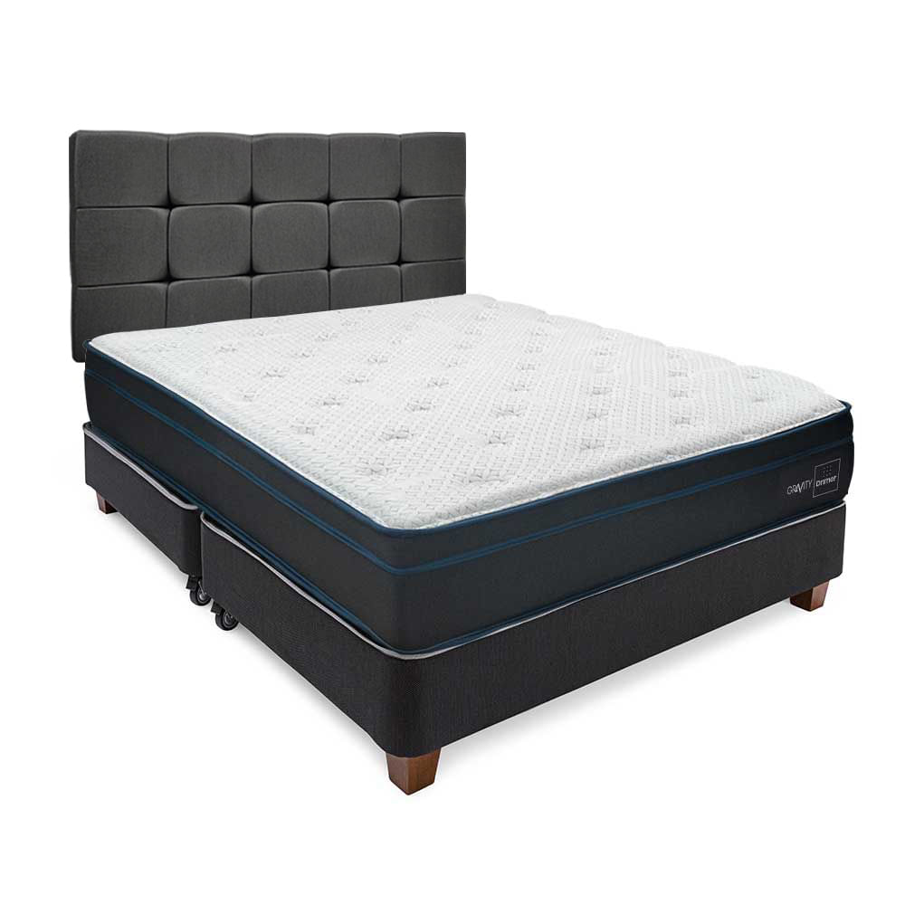 Dormitorio Américano Gravity King + 2 Almohadas