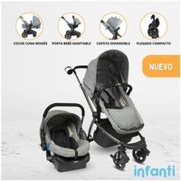 Coche Travel System para Bebé Epic 5G Gris