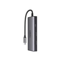 Hub Ugreen Revodok 206 Usb-C 6 In 1 Multifunction Adapter100W Cm498 Grey