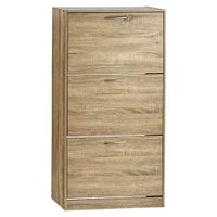 Zapatera Clásica Alberta 3 puertas TU MESITA color Marrón