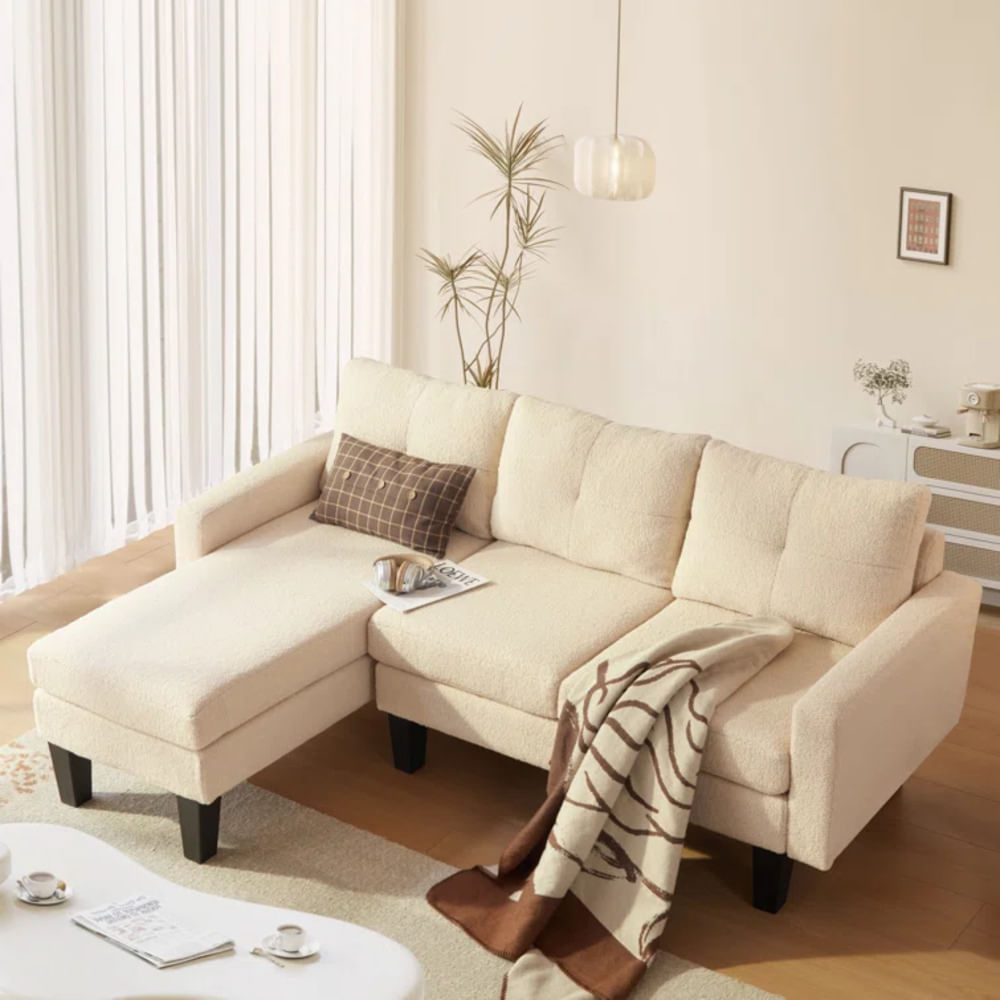 Mueble Seccional Clásico Lexus color Crema TU MESITA