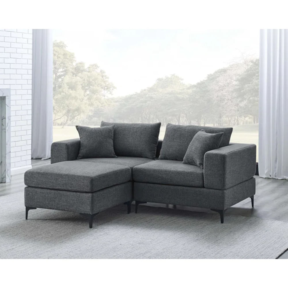 Sofá Seccional Narnia color Gris Oscuro TU MESITA