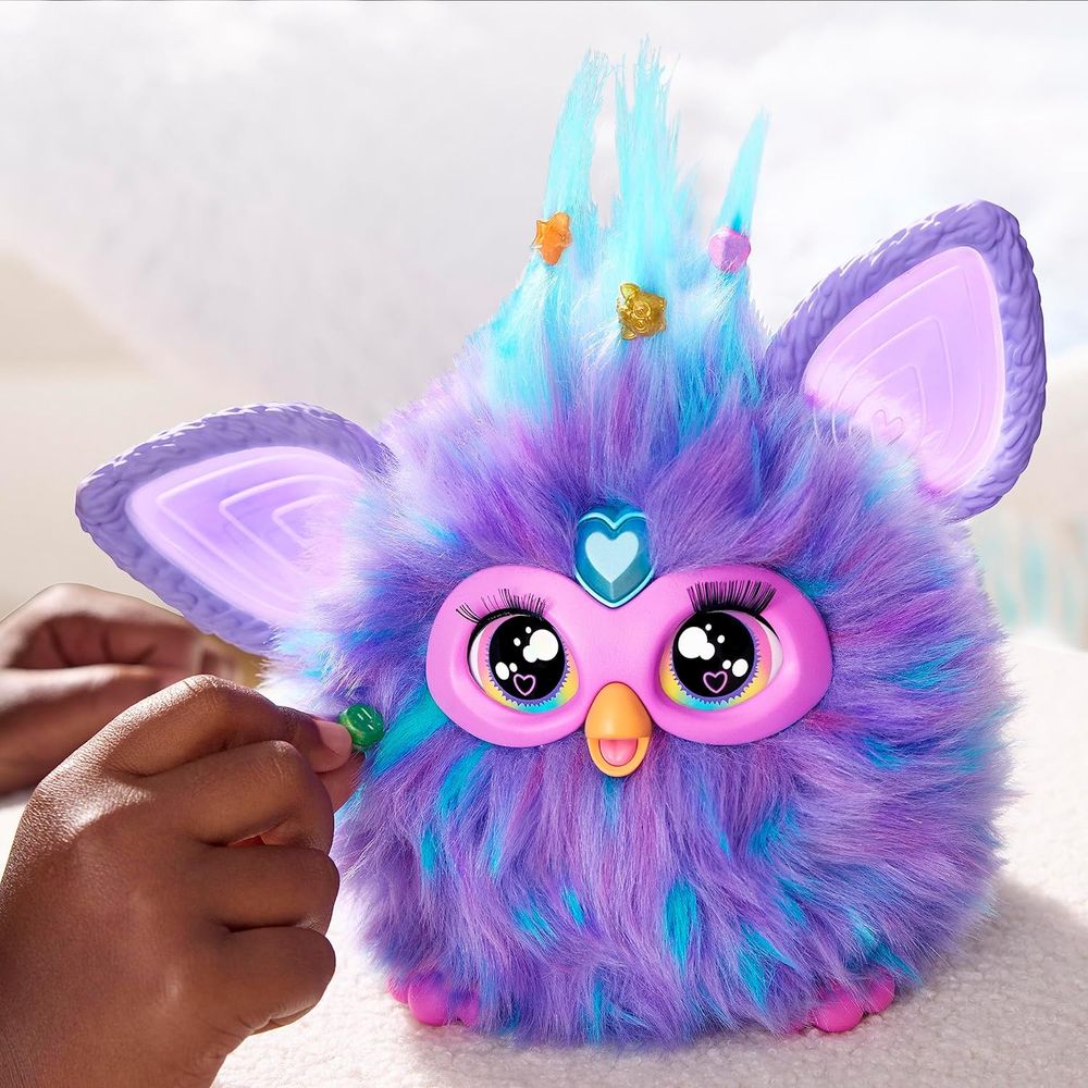 Furby Peluche Interactivo 15 Accesorios Morado | Promart.pe - Promart