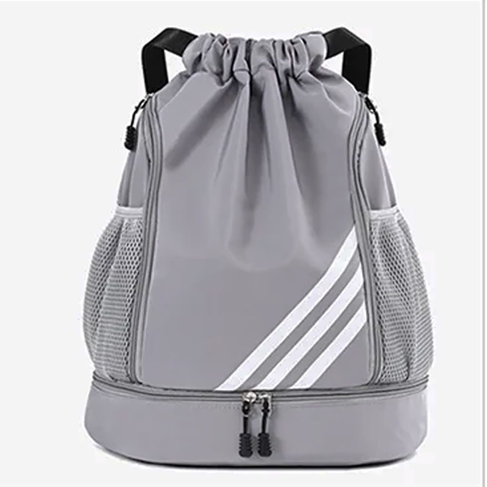 Bolsa Deportiva con Cordón - Gris