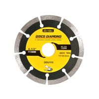 Disco Diamantado Segmentado  4 1/2"" (SECO) Profesional