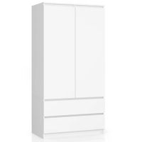 Ropero Moderno Ren Blanco  R&R MUEBLES