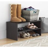 Zapatera Moderna Hoyos Marrón R&R MUEBLES