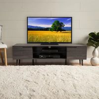 Mueble para TV Moderno Carol Gris R&R MUEBLES