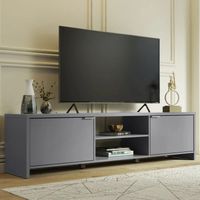 Mueble para TV Moderno Jader Gris R&R MUEBLES