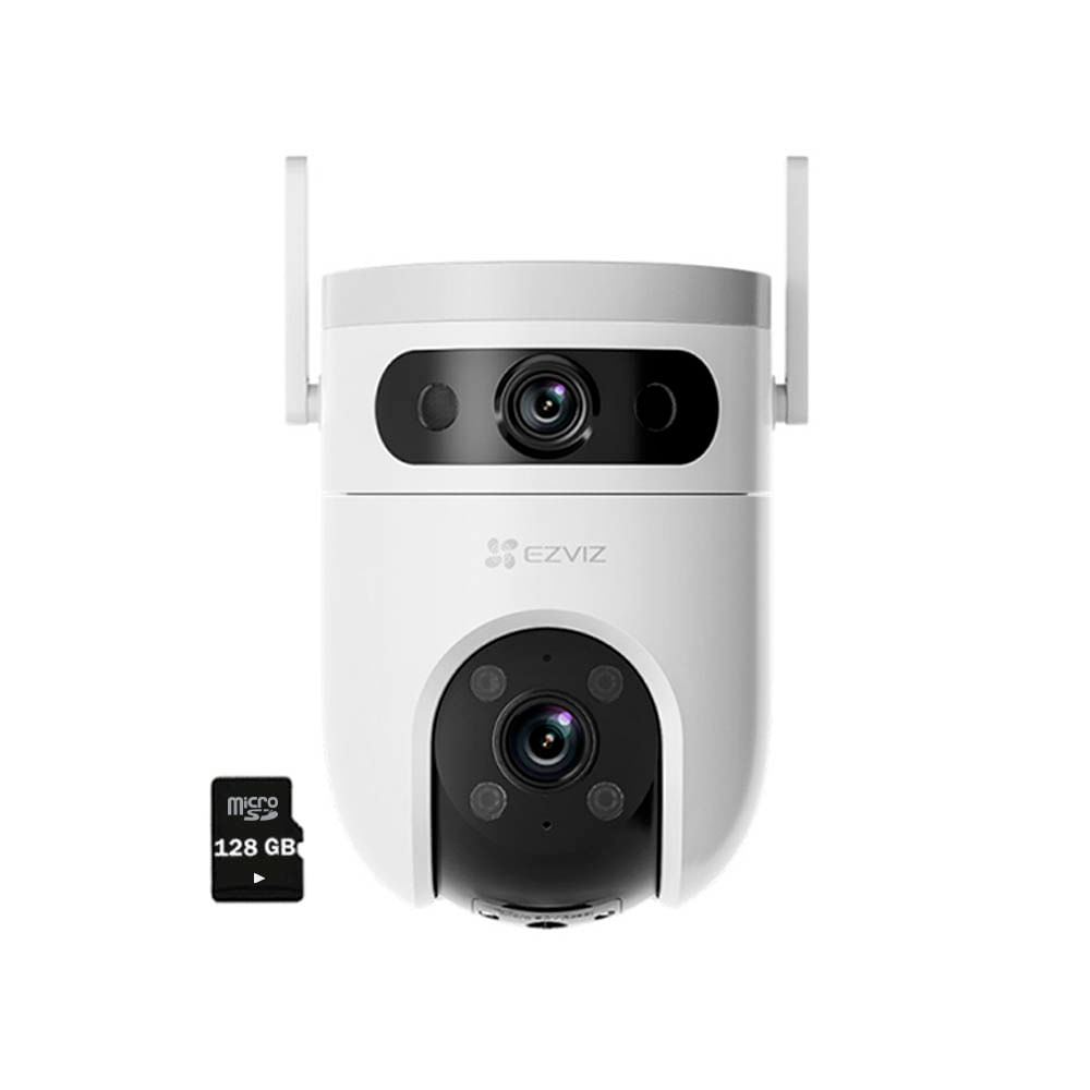 Cámara H9C 3MP 3MP Ezviz Binocular WiFi Exterior 360 SD 128GB
