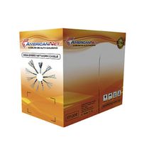 Rollo De Cable Utp Categoria 6 American Net x caja 305metros