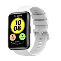 Correa de silicona para Huawei Fit 1 blanco