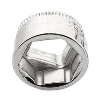 Dado Hexagonal 18mm Bahco de Acero Mate Modelo 3/8'