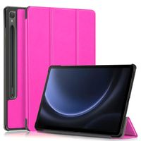 Funda Bookcover para Tablet Tab S9 PLUS - S9 FE PLUS 12.4"" Fucsia