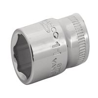 Dado Hexagonal 7mm Bahco de Acero Pulido 1/4