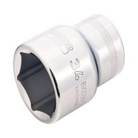 Dado de Acero Bahco Expert FS5 Plata Mate 50mm Hexagonal Enc 3/4'