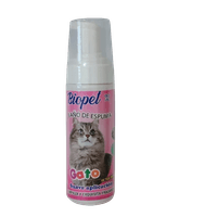 Espuma de Baño en Seco BioPet para Gato x 180 ml