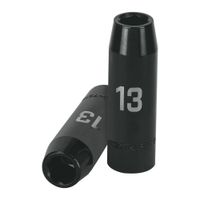 Dado de impacto 1 /2"" largo 6 puntas 13 mm, Truper