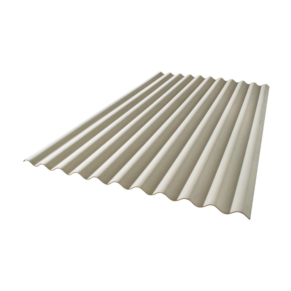 Techo de Fibrocemento Perfil 4 Gris 3.05 x 1.10 metros Eternit