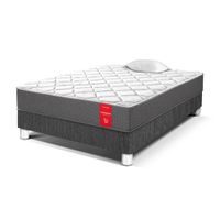 Cama Paraíso Su Majestad 1.5 Plazas Charcoal