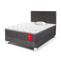 Dormitorio Paraíso Super Star 1.5 Plazas Acero
