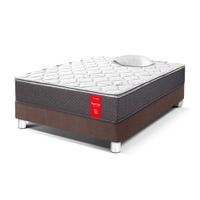 Cama Paraíso Super Star 1.5 Plazas Chocolate