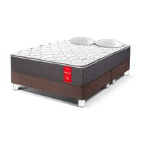 Cama Paraíso Super Star Queen Chocolate