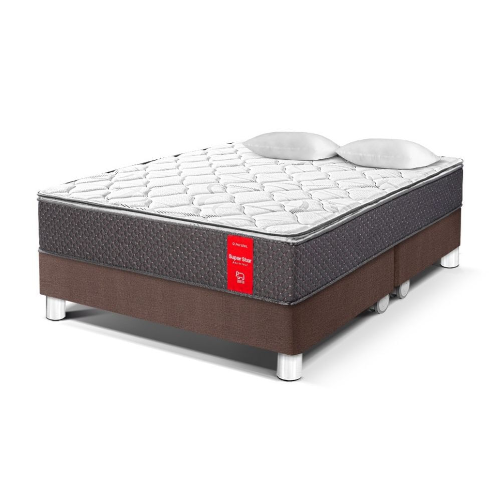 Cama Super Star Queen Chocolate Paraiso