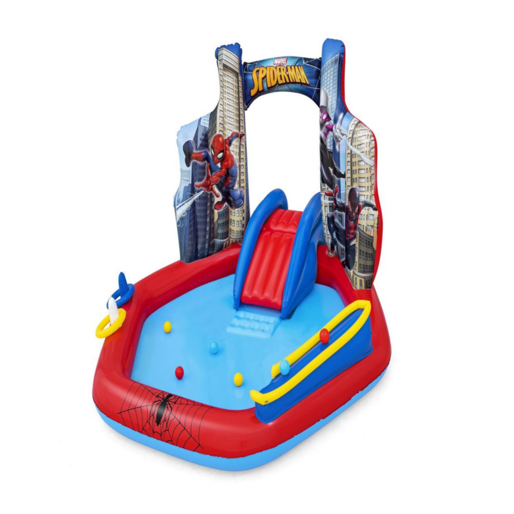 Centro De Juegos Bestway Inflable Spiderman