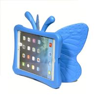 Funda para Lenovo Tab M10 Plus 2da Gen 10.3"" de Goma Mariposa Azul Antishock Resistente a Caidas