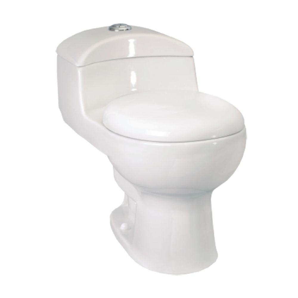 Inodoro One piece Balanz Blanco PD AS SD Trebol