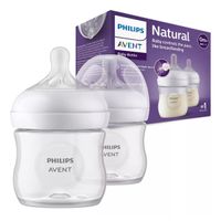 Biberon Recien Nacido Avent Natural 3.0 Pack 2 Uni De 125 Ml