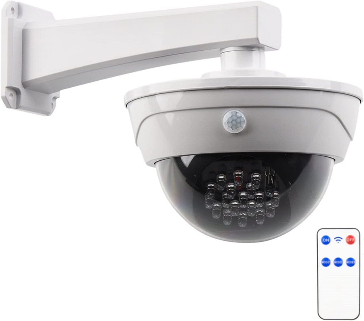 LAMPARA SIMULADOR DE CAMARA CON PANEL SOLAR