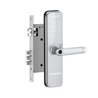 Cerradura Digital Inteligente WIFI Resistente al Agua MASTER IP55 Color Plata