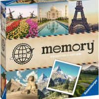 Juego De Memoria Ravensburger Viajes De Colección 64 Piezas