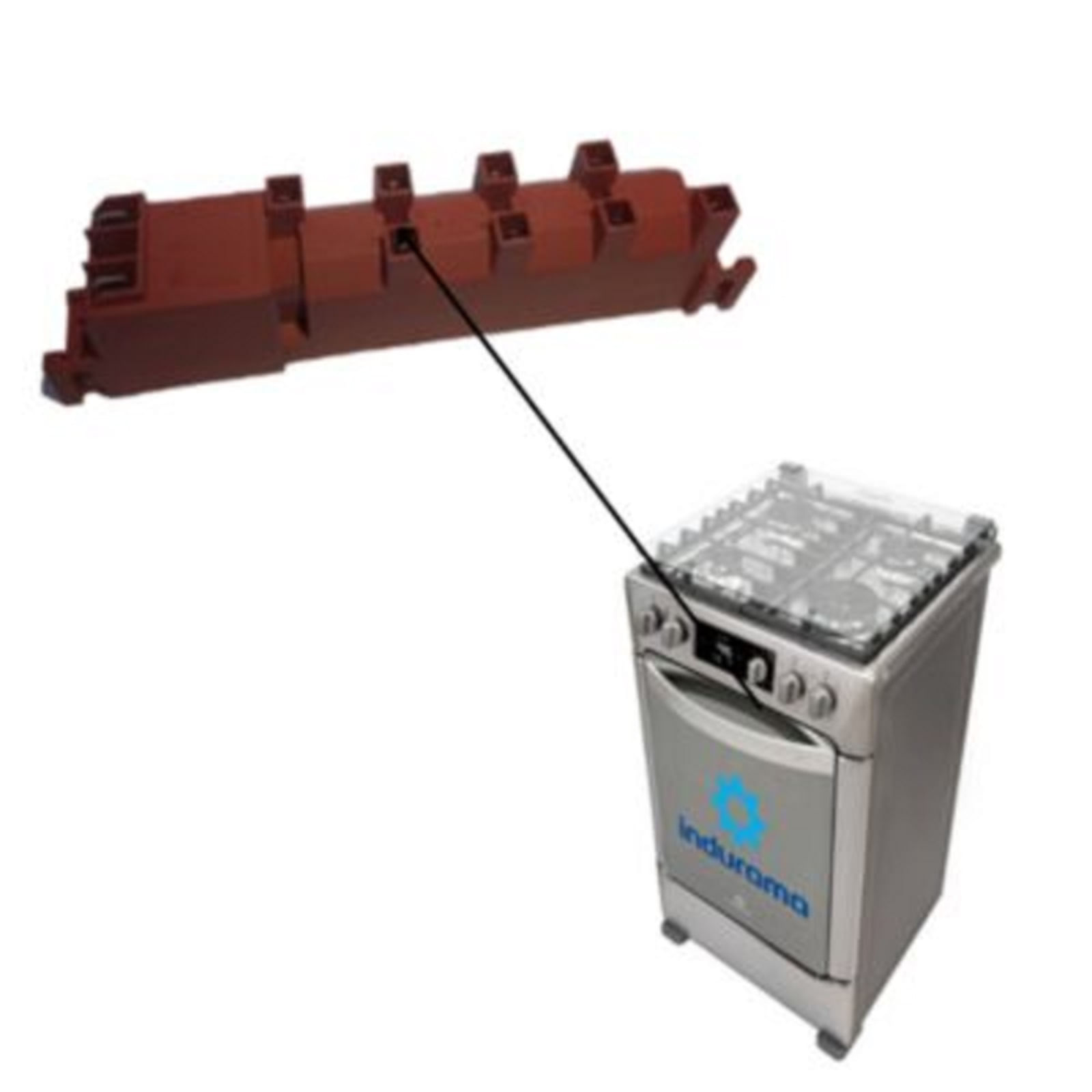 Generador 8S 220V 50-60Hz PerU para cocina Indurama