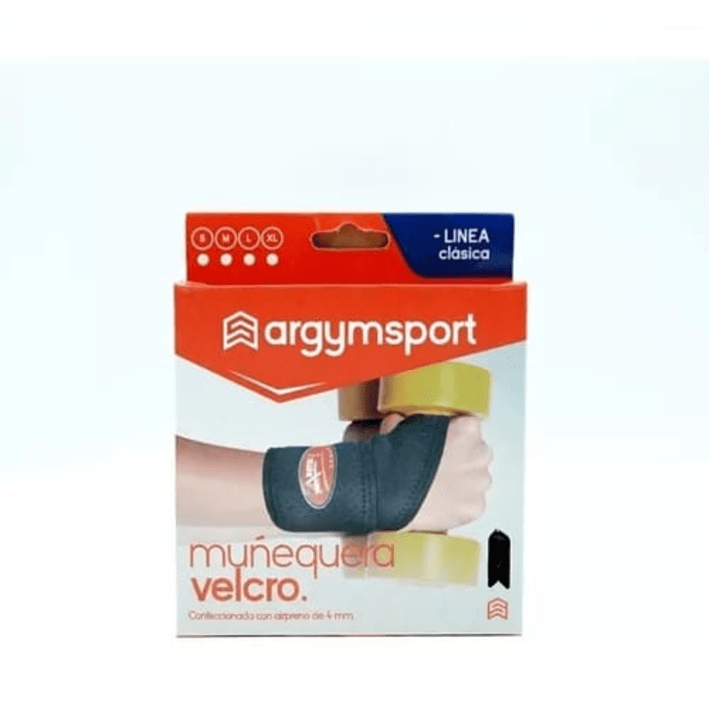 Muñequera Velcro Argym Talla L