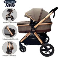 Coche Cuna Moises Baby Kits BK5168 NEO Beige