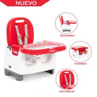 Silla de Comer para Bebé INFANTI 01214583BRE Mila Red Portátil