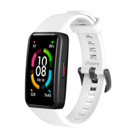 Correa de silicona para Honor Band 6 blanco