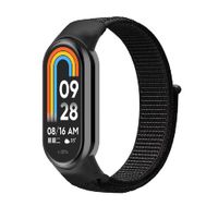 Correa nylon para miBand 8 negro