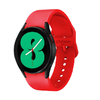 Correas de silicona para Watch 4/5/5pro/6 rojo