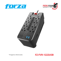 Estabilizador8 Tomas 1200VA/600 W C/2USB - 220V   FZ-FVR-1222USB